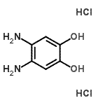 CAS 登录号：861584-13-6， 4,5-二氨基-1,2-苯二酚二盐酸盐
