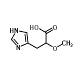 CAS#: 861595-02-0, 3-(1H-Imidazol-4-yl)-2-methoxypropanoic acid