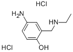 CAS 登录号：86177-06-2， 2-[(乙基氨基)甲基]-4-氨基苯酚二盐酸盐