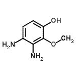 CAS#: 861774-96-1, 3,4-Diamino-2-methoxyphenol