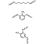 CAS#: 86220-50-0, 1,6-diisocyanatohexane; 1,3-diisocyanato-2-methyl-benzene; 2,4-diisocyanato-1-methyl-benzene