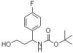 CAS#: 862466-16-8, 2-Methyl-2-propanyl [1-(4-fluorophenyl)-3-hydroxypropyl]carbamate