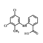 CAS#: 86282-75-9, 2-[(3,5-Dichloro-2-methylphenyl)amino]benzoic acid