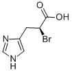 CAS 登录号：86288-08-6， S-2--溴-4-咪唑丙酸