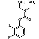 CAS 登录号：863870-74-0， 3-氟-2-碘苯基二乙基氨基甲酸酯