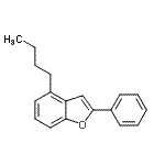 CAS 登录号：863870-96-6， 4-丁基-2-苯基-1-苯并呋喃