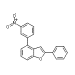 CAS 登录号：863871-00-5， 4-(3-硝基苯基)-2-苯基-1-苯并呋喃