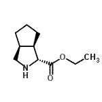 CAS#: 864185-81-9, ethyl (3R,3aR,6aS)-1,2,3,3a,4,5,6,6a-octahydrocyclopenta[c]pyrrole-3-carboxylate