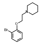 CAS 登录号：864424-01-1， 1-[2-(2-溴苯氧基)乙基]哌啶