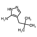 CAS#: 864439-18-9, 4-(2,2-Dimethylpropyl)-1H-pyrazol-5-amine