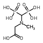 CAS 登录号：86451-86-7， N-(二膦酰甲基)-N-甲基甘氨酸