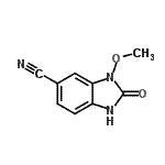 CAS#: 86465-37-4, 3-Methoxy-2-oxo-2,3-dihydro-1H-benzimidazole-5-carbonitrile
