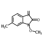CAS#: 86465-39-6, 1-Methoxy-6-methyl-1,3-dihydro-2H-benzimidazol-2-one