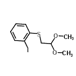 CAS#: 864684-77-5, 1-[(2,2-Dimethoxyethyl)sulfanyl]-2-iodobenzene