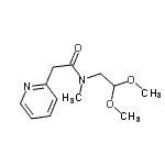 CAS#: 864685-06-3, N-(2,2-Dimethoxyethyl)-N-methyl-2-(2-pyridinyl)acetamide