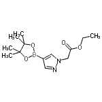 CAS#: 864754-16-5, Ethyl [4-(4,4,5,5-tetramethyl-1,3,2-dioxaborolan-2-yl)-1H-pyrazol-1-yl]acetate