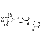 CAS#: 864759-40-0, N-(2-Chloro-3-pyridinyl)-4-(4,4,5,5-tetramethyl-1,3,2-dioxaborolan-2-yl)benzamide