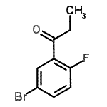 CAS#: 864774-65-2, 1-(5-bromo-2-fluoro-phenyl)propan-1-one