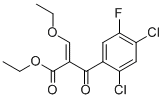 CAS 登录号：86483-52-5， (Z)-2-(2,4-二氯-5-氟-苯甲酰基)-3-乙氧基-丙烯酸乙酯