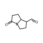 CAS#: 86486-10-4, 5-Oxohexahydro-1H-pyrrolizine-1-carbaldehyde