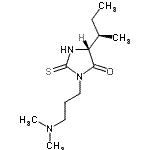 CAS#: 86503-14-2, (5R)-5-[(2R)-2-Butanyl]-3-[3-(dimethylamino)propyl]-2-thioxo-4-imidazolidinone