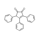 CAS 登录号：86504-33-8， 3,4,5-三苯基-3-环戊烯-1,2-二酮