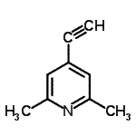 CAS 登录号：86520-95-8， 4-乙炔基-2,6-二甲基吡啶