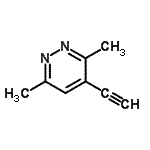 CAS#: 86520-98-1, 4-Ethynyl-3,6-dimethylpyridazine