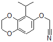 CAS#: 865305-55-1, 2-[[2,3-Dihydro-5-(1-Methylethyl)-Benzo[b][1,4]Dioxine-6-Yl]Oxy]-Acetonitrile