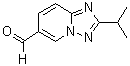 CAS#: 865443-95-4, 2-Isopropyl[1,2,4]triazolo[1,5-a]pyridine-6-carbaldehyde