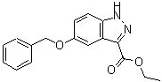 CAS#: 865887-17-8, ethyl 5-benzyloxy-1H-indazole-3-carboxylate