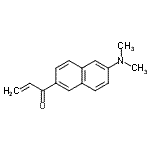 CAS 登录号：86636-92-2， 1-[6-(二甲基氨基)-2-萘基]-2-丙烯-1-酮