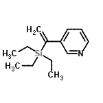 CAS#: 866364-44-5, 3-[1-(Triethylsilyl)vinyl]pyridine