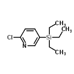 CAS 登录号：866755-17-1， 2-氯-5-(三乙基硅烷基)吡啶