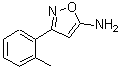 CAS 登录号：86685-96-3， 3-(2-甲基苯基)-1,2-恶唑-5-胺