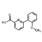CAS#: 86696-69-7, 6-(2-Methoxyphenyl)-2-pyridinecarboxylic acid