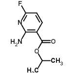 CAS 登录号：86724-84-7， 异丙基2-氨基-6-氟烟酸酯