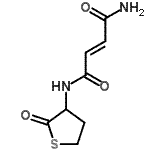 CAS#: 86725-08-8, (2E)-N-(2-Oxotetrahydro-3-thiophenyl)-2-butenediamide