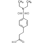 CAS#: 867329-87-1, 3-[4-(Diethylsulfamoyl)phenyl]propanoic acid