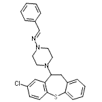 CAS#: 86758-90-9, (E)-N-[4-(8-Chloro-10,11-dihydrodibenzo[b,f]thiepin-10-yl)-1-piperazinyl]-1-phenylmethanimine