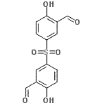 CAS#: 86777-32-4, 3,3'-Sulfonylbis(6-hydroxybenzaldehyde)