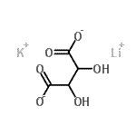 CAS#: 868-15-5, Lithium potassium 2,3-dihydroxysuccinate (1:1:1)