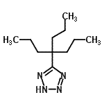 CAS#: 86842-39-9, 5-(4-Propyl-4-heptanyl)-2H-tetrazole
