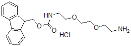 CAS#: 868599-73-9, [2-[2-(2-Aminoethoxy)Ethoxy]Ethyl]-Carbamic Acid 9H-Fluoren-9-Ylmethyl Ester Monohydrochloride