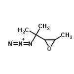 CAS#: 868684-45-1, 2-(2-Azido-2-propanyl)-3-methyloxirane