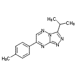 CAS#: 86870-02-2, 3-Isopropyl-7-(4-methylphenyl)[1,2,4]triazolo[4,3-b][1,2,4]triazine