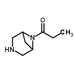 CAS#: 869494-18-8, 1-(3,6-Diazabicyclo[3.1.1]hept-6-yl)-1-propanone