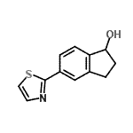 CAS#: 869725-78-0, 5-(1,3-Thiazol-2-yl)-1-indanol