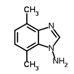 CAS#: 86979-03-5, 4,7-Dimethyl-1H-benzimidazol-1-amine