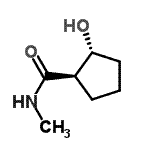 CAS#: 86984-36-3, (1R,2R)-2-Hydroxy-N-methylcyclopentanecarboxamide